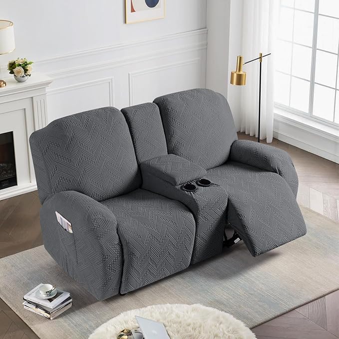 Ruaozz Loveseat Recliner Covers