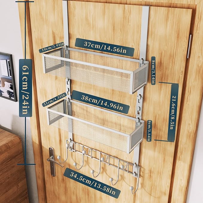 Consumest Over The Door Hooks Organizer