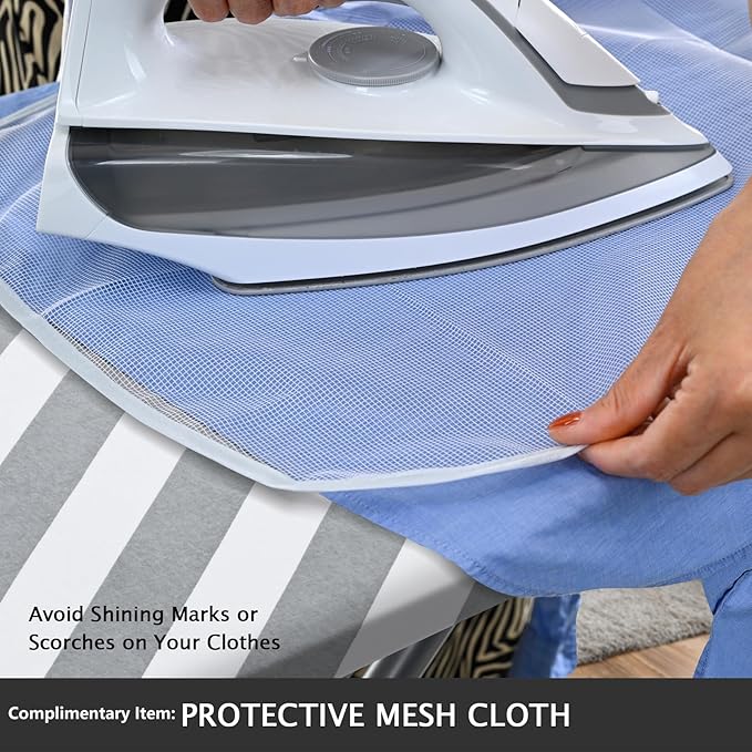 SheeChung Ironing Board Cover and Pad-15x54 Thick Ironing Board Covers