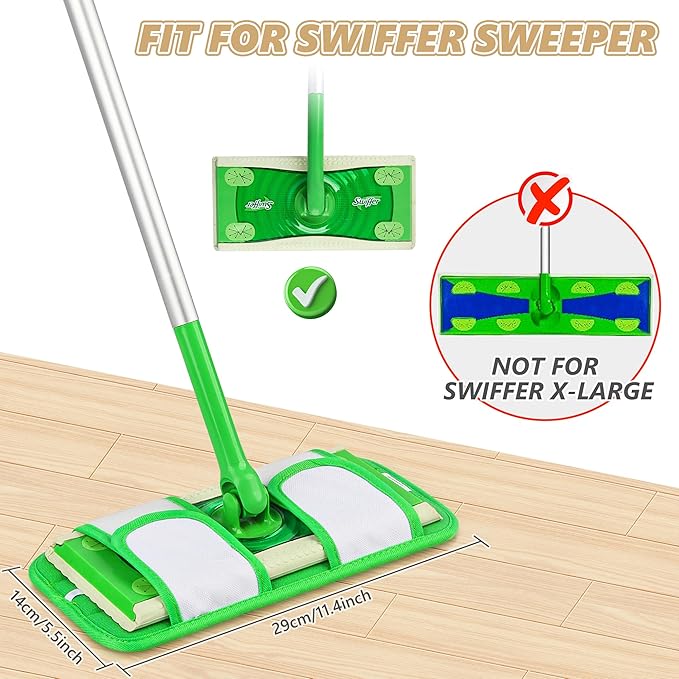 Reusable Mop Pads Compatible