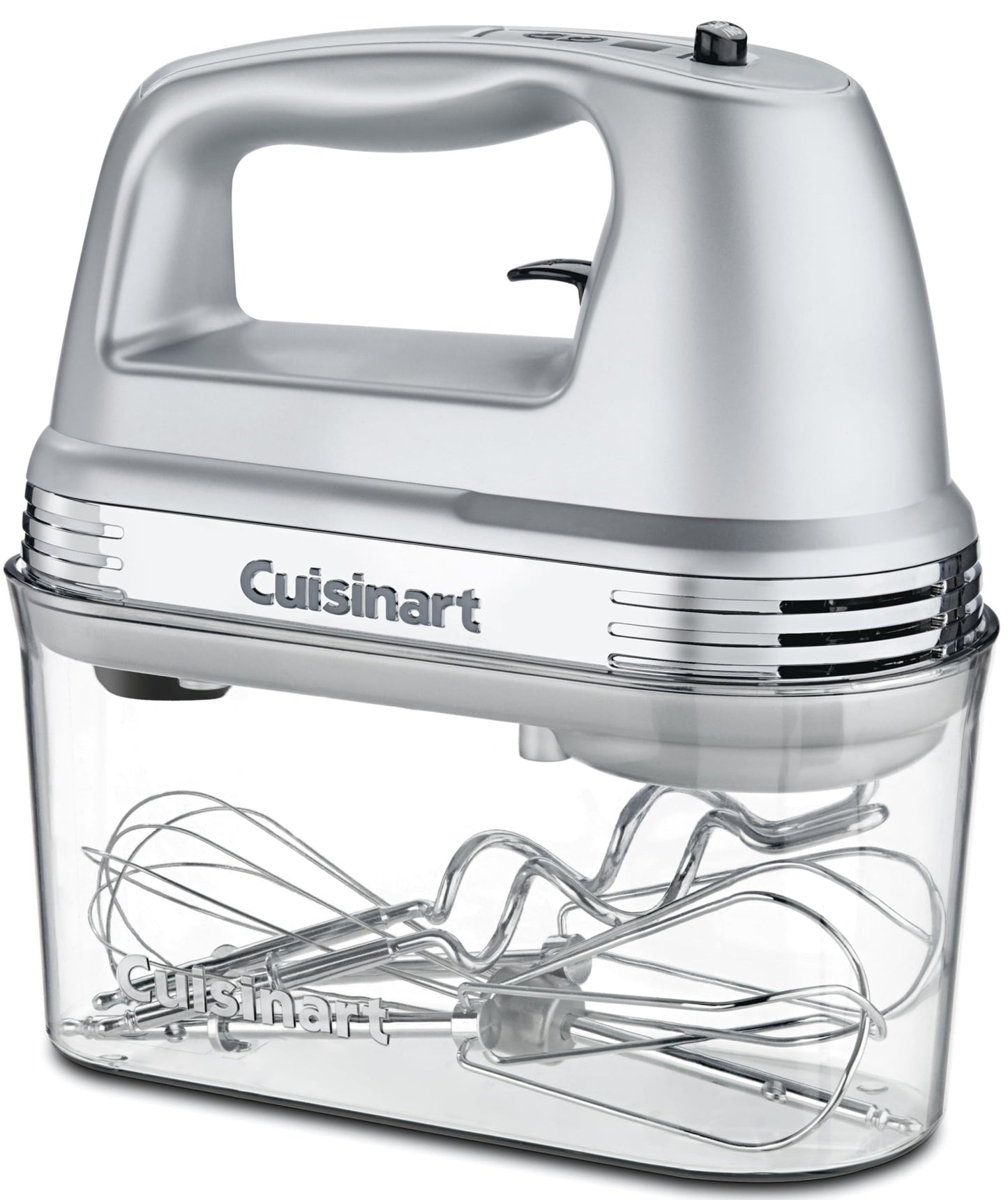 Cuisinart HM-90BCS Power Advantage Plus 9-Speed Handheld Mixer with Storage Case, Brushed Chrome