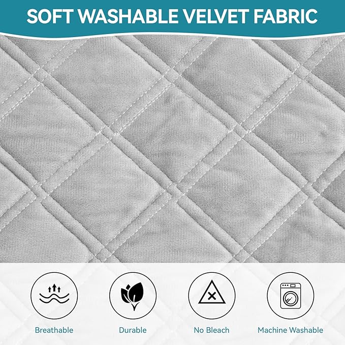 Deep Dream Velvet Couch Cover for Dogs Washable, Sectional Couch Covers