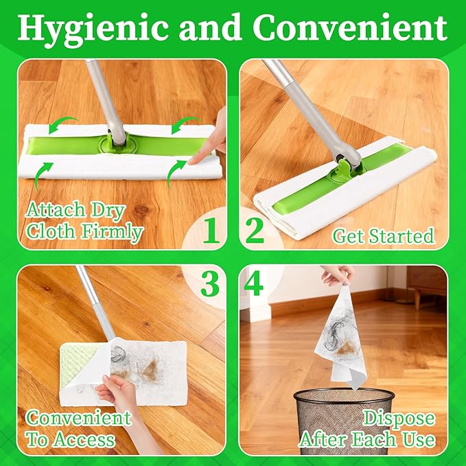 Dry Sweeping Cloths Pads