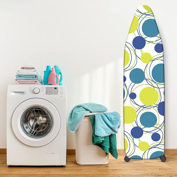 Ironing Board Cover and Pad, Standard Size 15" x 54" Iron Board Replacement