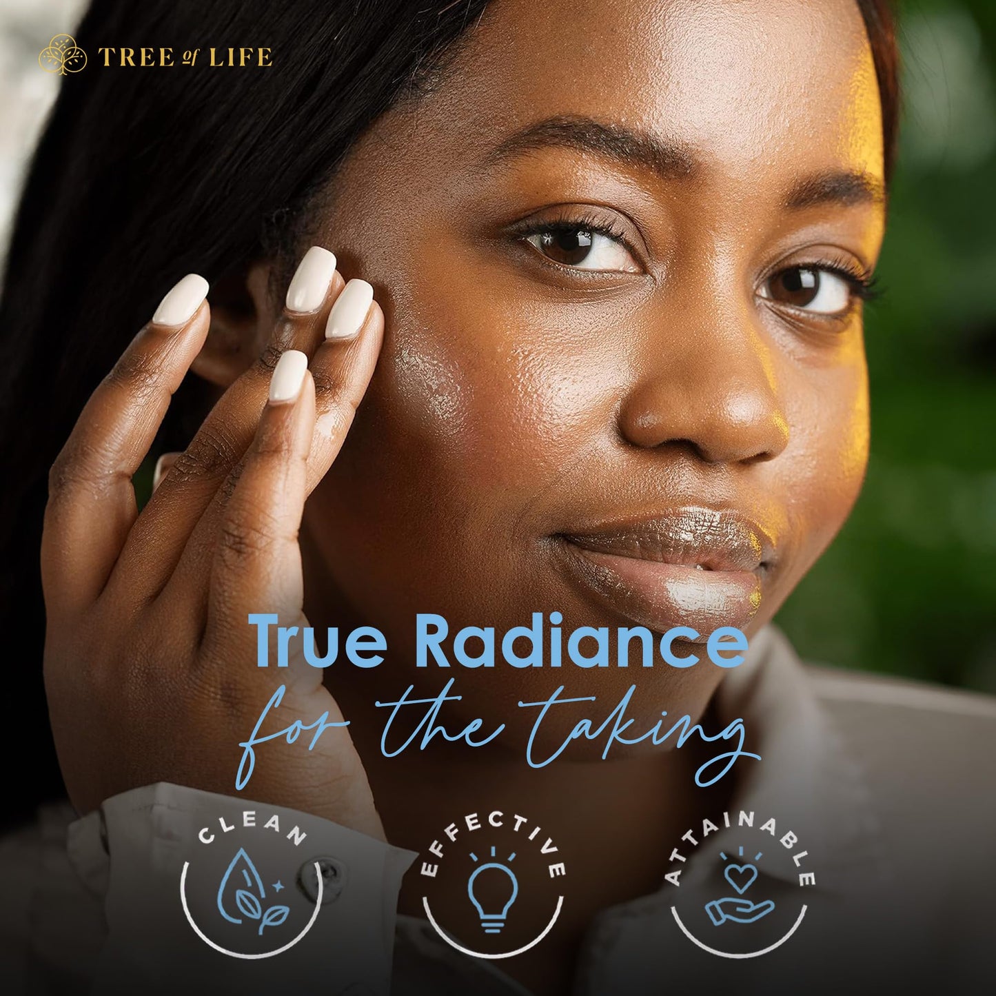 Tree of Life Beauty Facial Skin Care Set, Brightening, Firming, Hydrating, Dry Face, Dermatologist Tested - Trio Power Kit, Vitamin C, Retinol and Hyaluronic Acid, 3 count of 1 Fl Oz