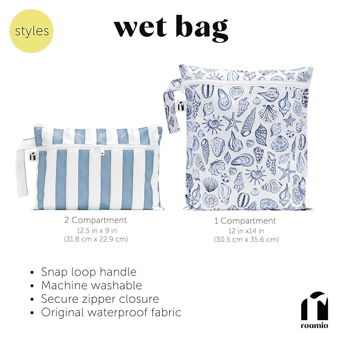 Bumkins Roamio Waterproof Wet Dry Clutch Bag