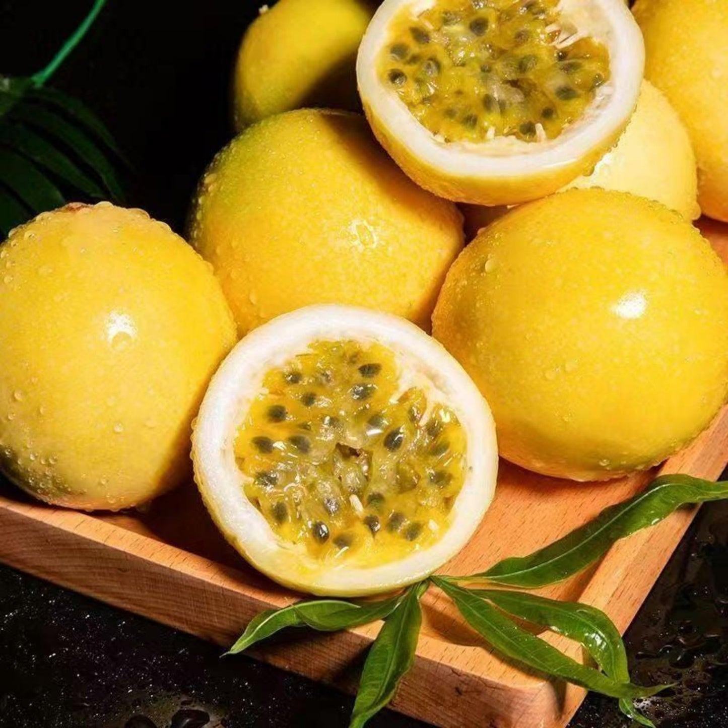 20+ Passion Fruit Seeds for Planting - Yellow Sweet Passion Fruit Seeds Passiflora Giant Granadilla Grow Your Own Plant Gardening Gift