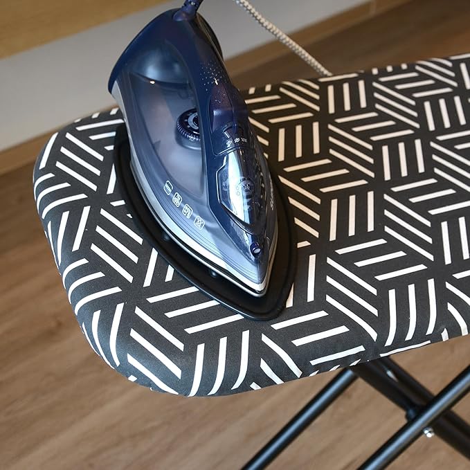 caius Ironing Board, Compact and Space Saver Full Size Ironing Board, Extra