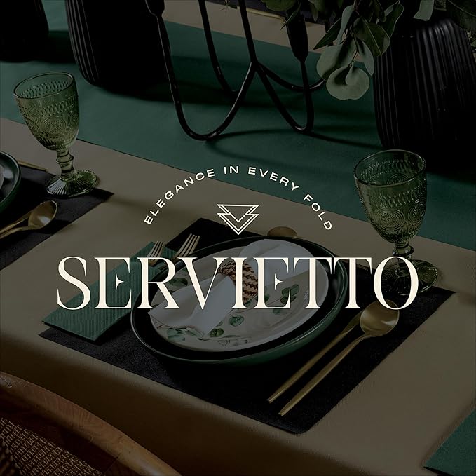 1000-Pack Servietto Disposable Linen-Feel Guest Towels