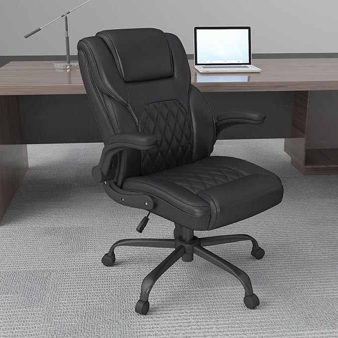 AnyGod Executive Office Chair, Comfy Ergonomic Computer Desk Chairs