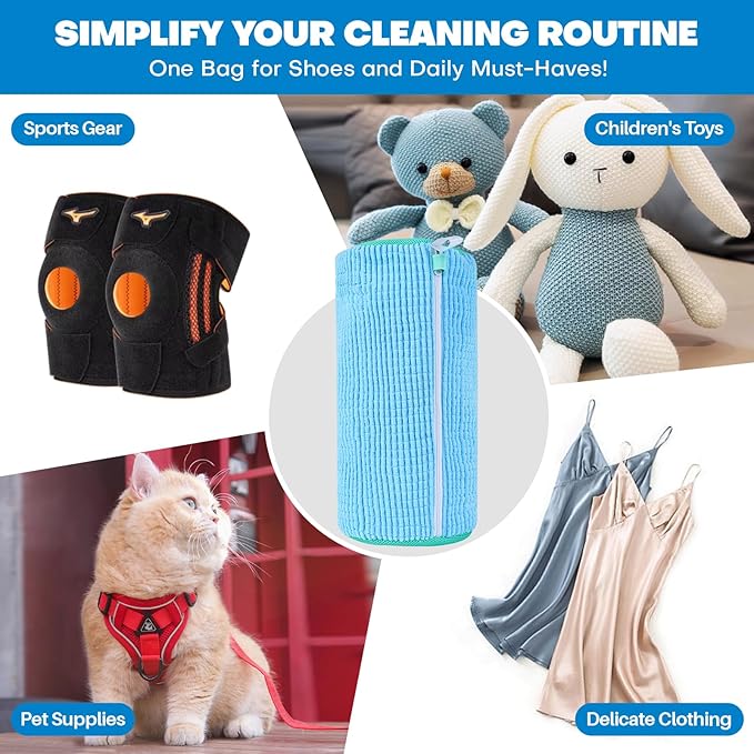 Shoe Washing Machine Bag: Laundry Shoe Bag