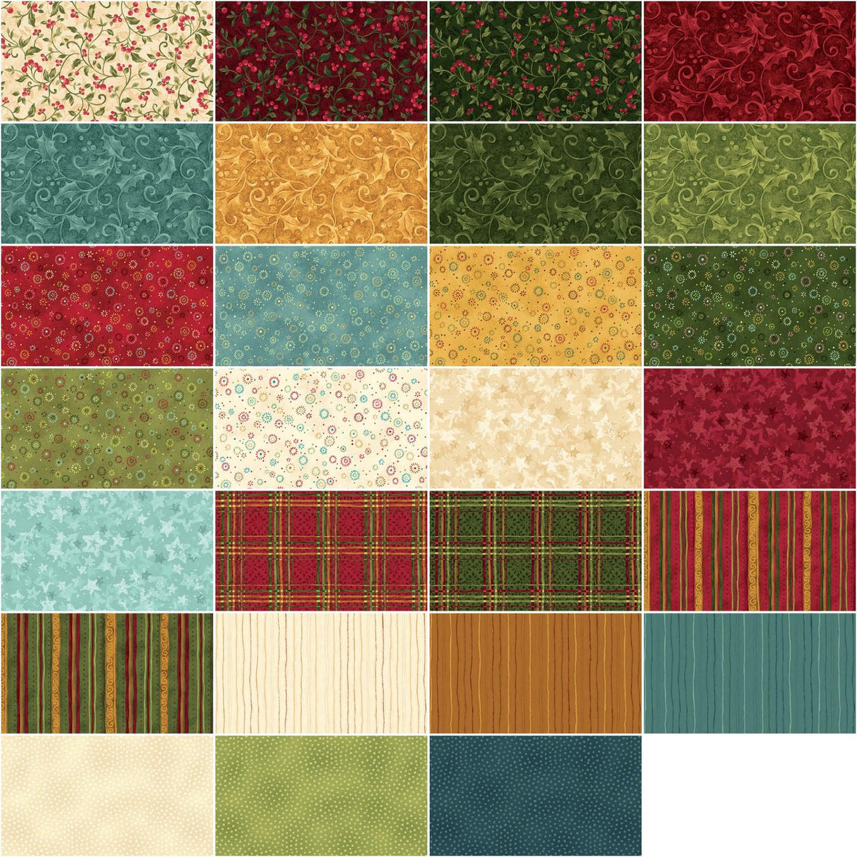 Nancy Halvorsen Star of Wonder, Star of Light 5X5 Pack 42 5-inch Squares Charm Pack Benartex, Assorted, SWSL5PK