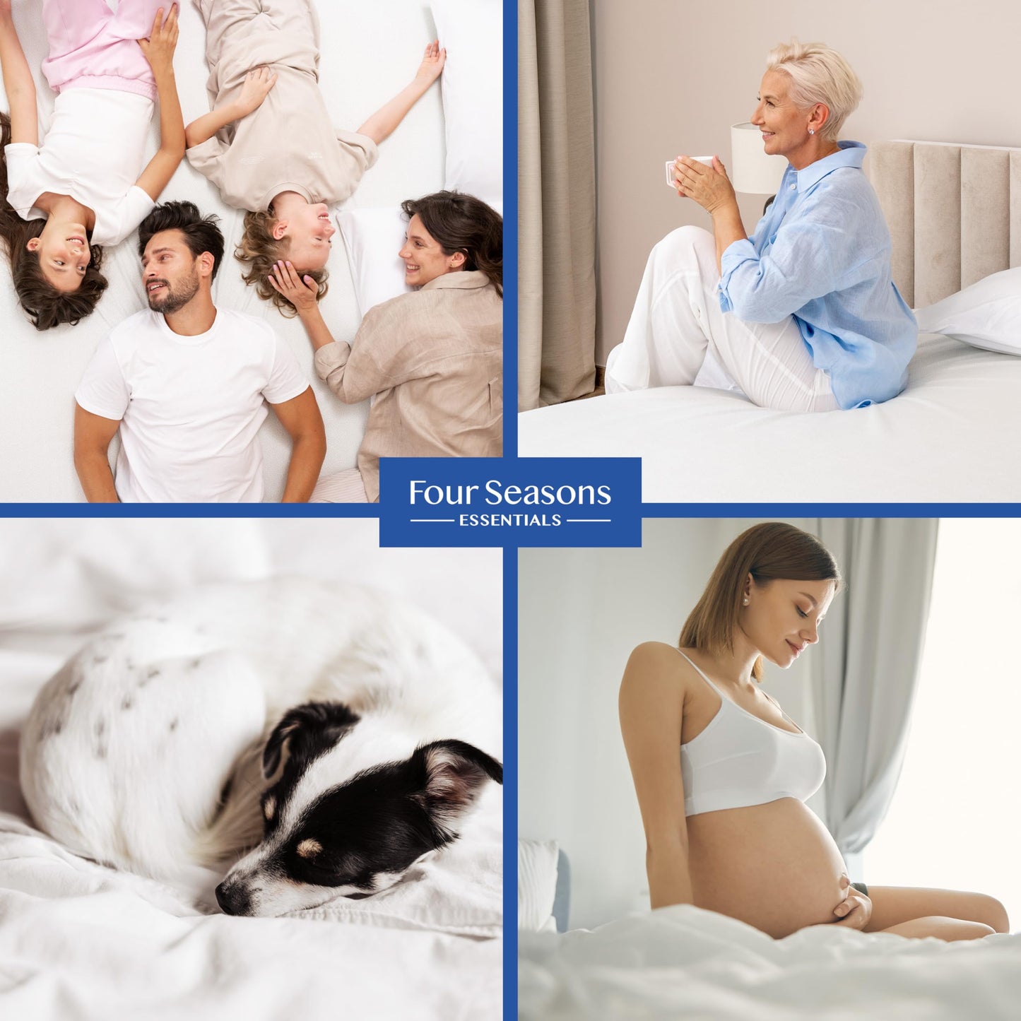 King Size Mattress Protector Bed Bug Waterproof Zippered Cover - Hypoallergenic Premium Quality Encasement Protects Against Liquids, Dust - Breathable, Noiseless White