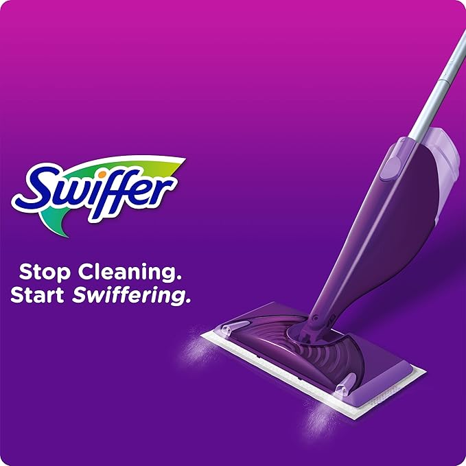 Swiffer WetJet Mops for Floor Cleaning, Hardwood Floor Cleaner Spray Mop Pad