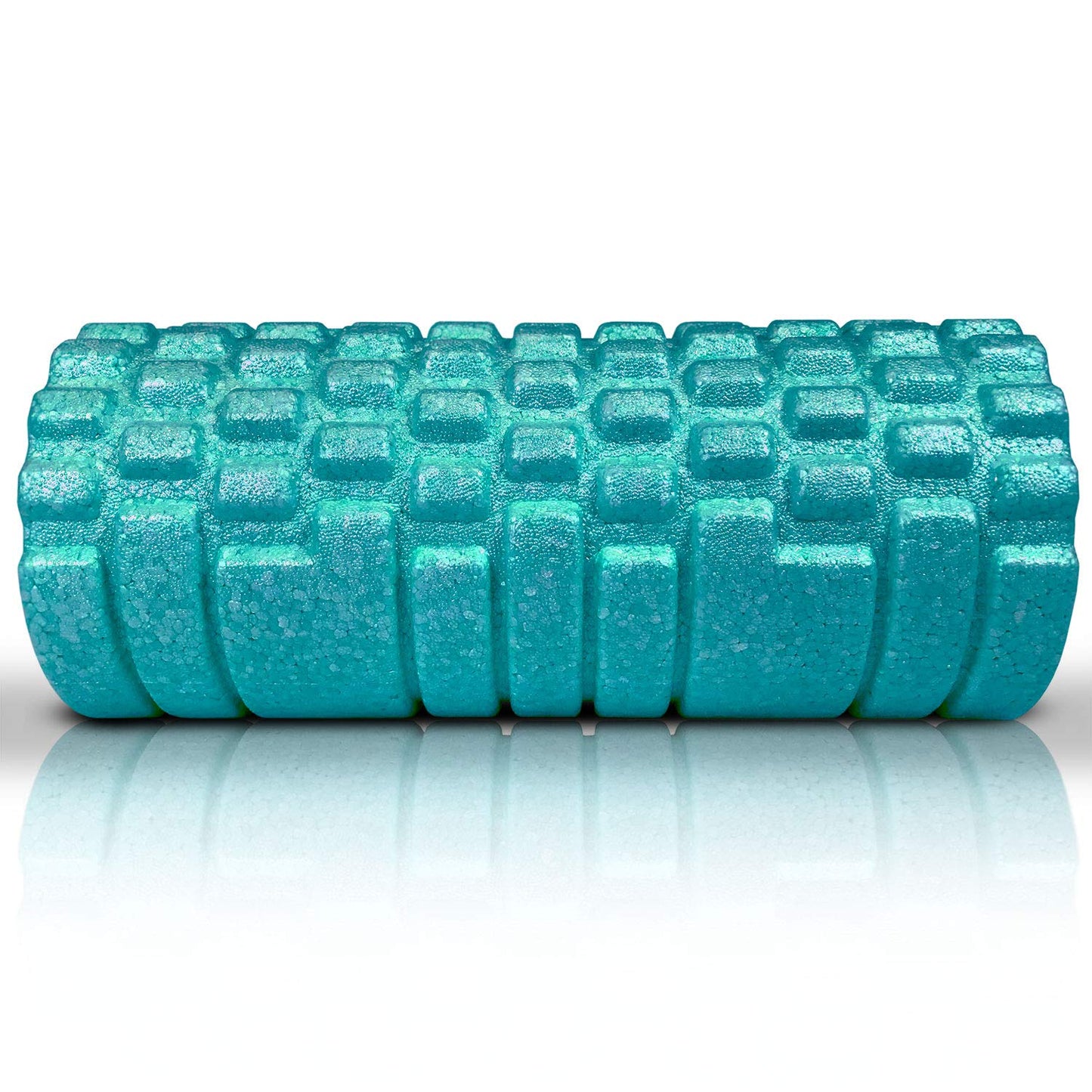 The Original Body Roller - High Density Foam Roller Massager for Deep Tissue Massage of The Back and Leg Muscles - Self Myofascial Release of Painful Trigger Point Muscle Adhesions - 13" Turquoise