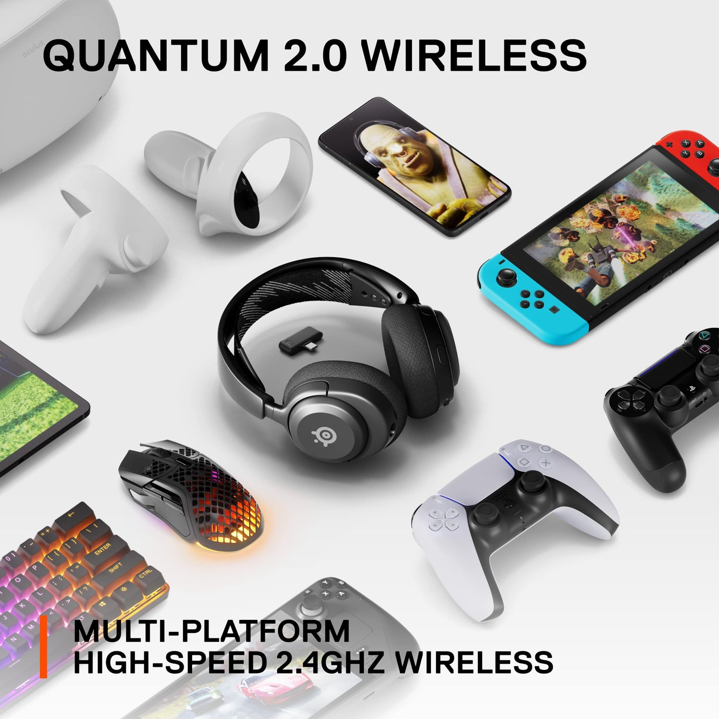 SteelSeries Arctis Nova 4 Wireless Multi-Platform Gaming Headset