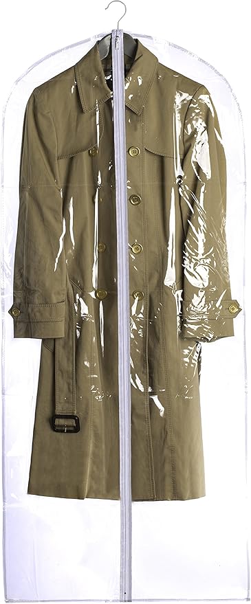 Handy Laundry Clear Vinyl Garment Bag