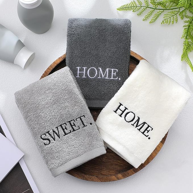 3 Pcs Farmhouse Decorative Hand Towels