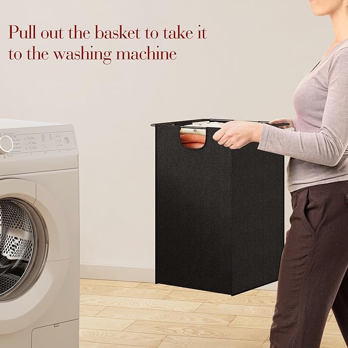 Kitstorack Laundry Basket Organizer, Laundry Hamper