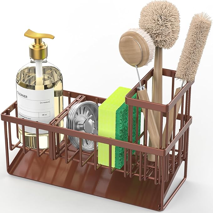 Cisily Kitchen Sink Caddy, Sponge Holder