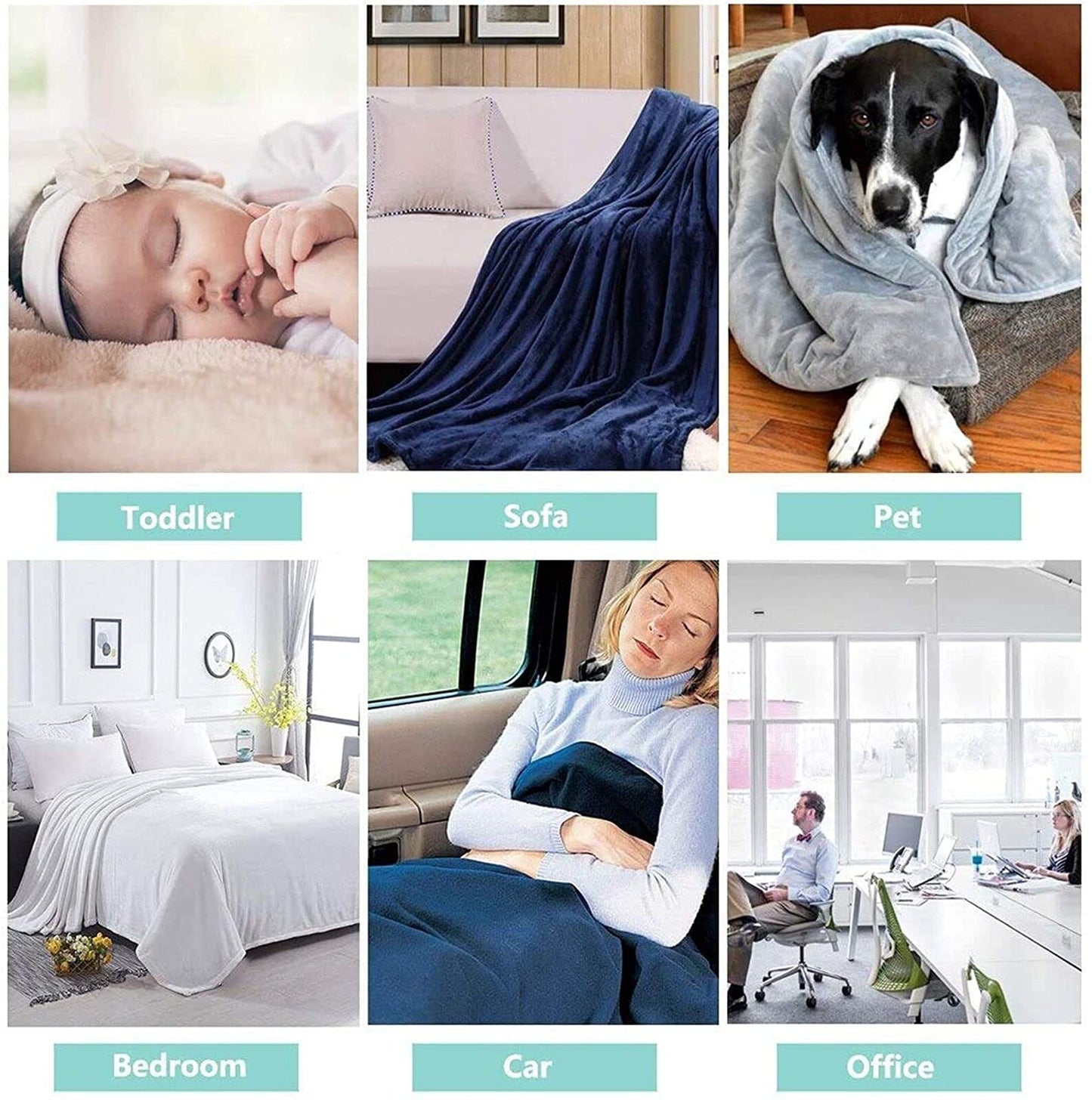Abucaky Sunflowers Floral Fleece Throw Blanket Ultra Soft Cozy Decorative Flannel Blanket for Home Bed Couch Chair Travel 50x40in