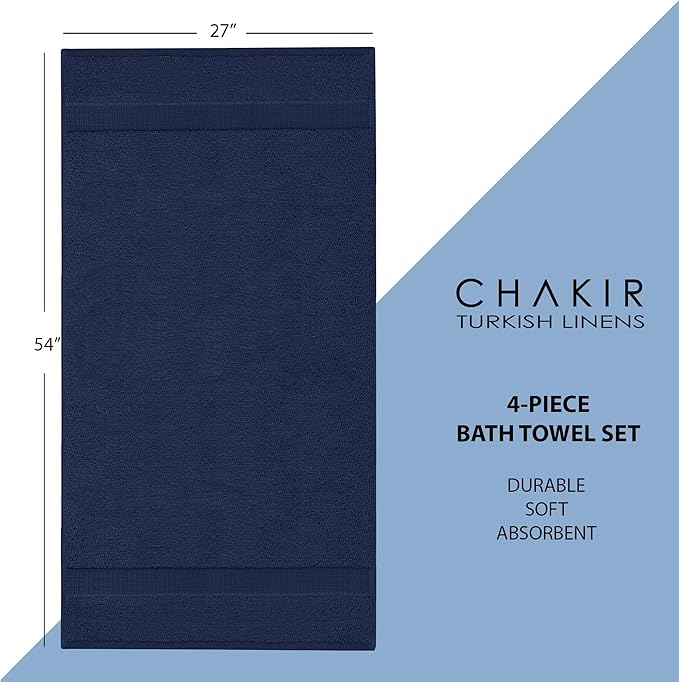 Chakir Turkish Linens | Hotel & Spa Quality 100% Cotton Premium Turkish Towels