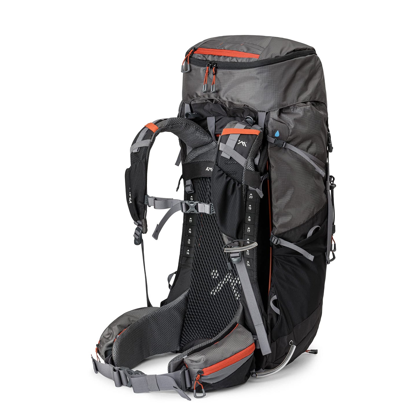 AMPEX Hiking Backpack | Camping Essentials Lightweight Backpack for Men & Women, Travel Bag for Backpacking, Camping, Hunting and More (50 Liter)