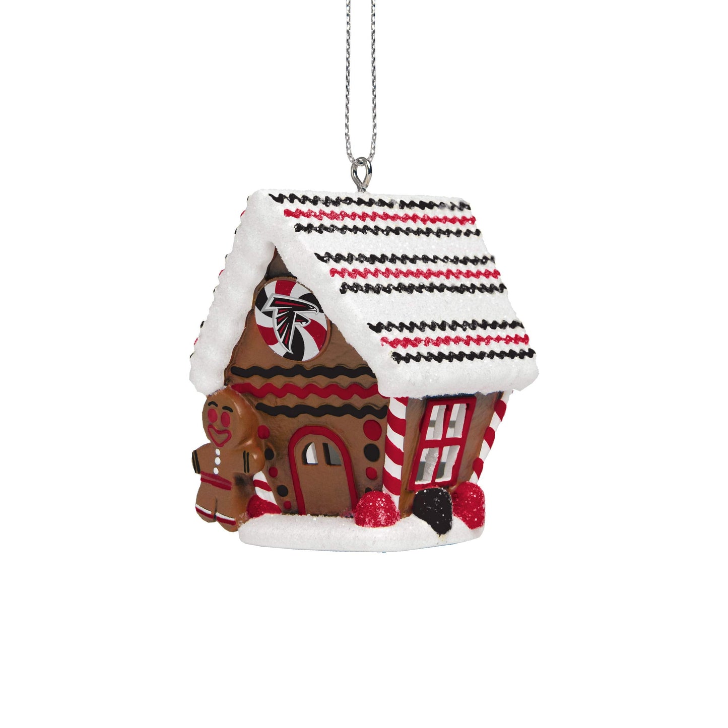 FOCO Atlanta Falcons NFL Gingerbread House Ornament