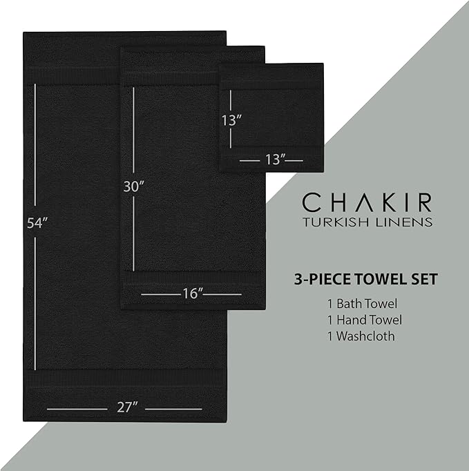Chakir Turkish Linens | Hotel & Spa Quality 100% Cotton Premium Turkish Towels