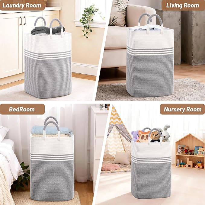 Laundry Basket Hamper, Blanket Storage, Dirty Clothes Hamper