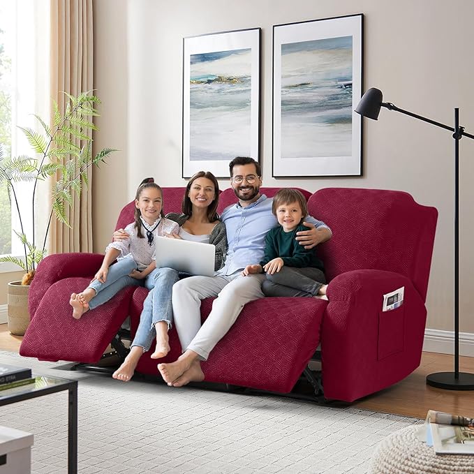 Timeles Recliner Covers for 3 Seater Reclining Couch Covers Sofa Slipcover