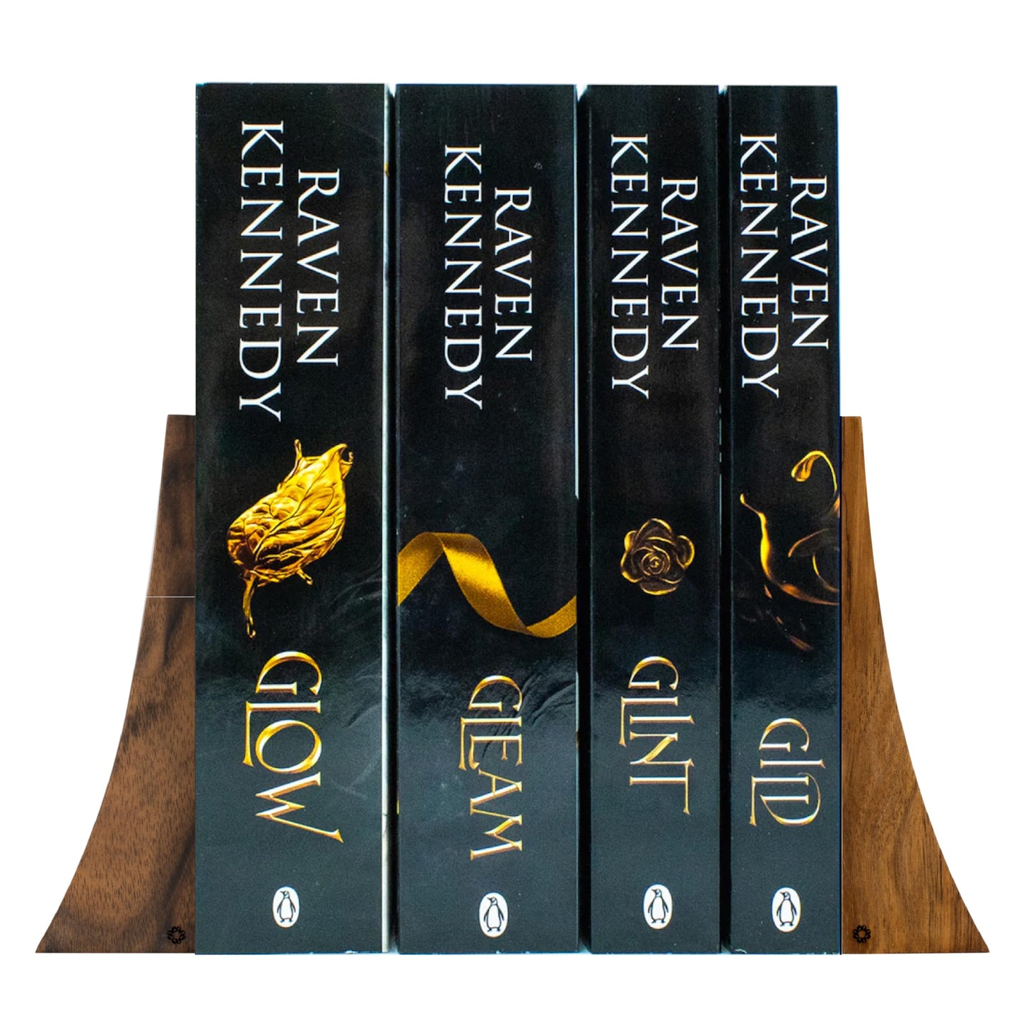 TILISMA Bookends for Heavy Books β Walnut Wood Book Ends for Shelves β Heavy Duty Bookends to Hold Books β Decorative Book Ends for Home Library β Wooden Bookend for Shelf - Bookshelf Accessories
