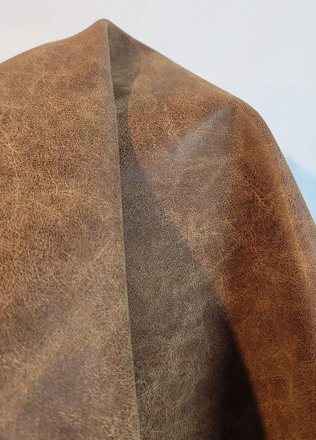 NAT Leathers | Acorn Soft Faux Vegan Leather PU | by The Yard Synthetic