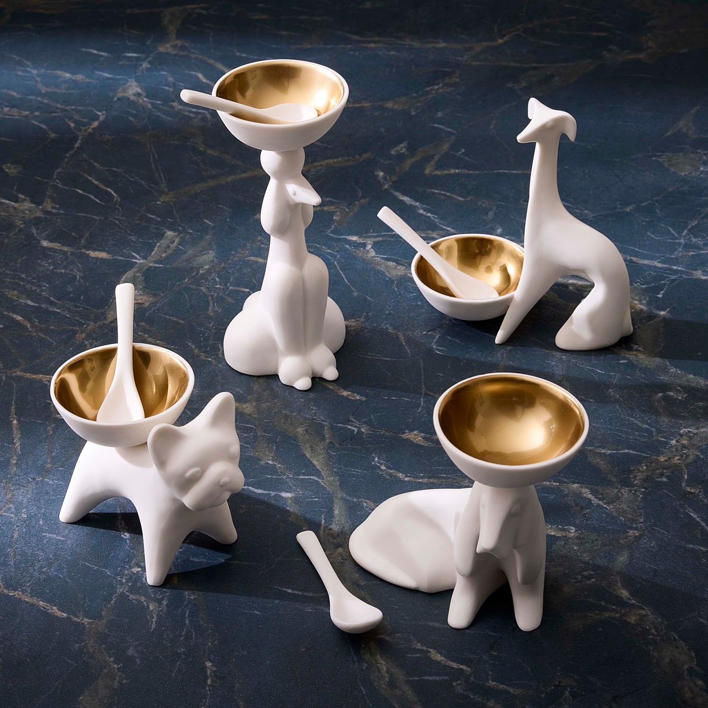 Jonathan Adler Basset Hound Salt & Pepper Cellar