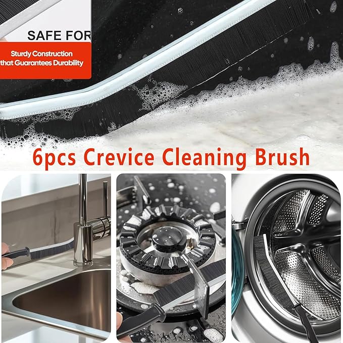 Crevice Cleaning Brush, New Multifunctional Gap Cleaning Brush Tool, Bathroom