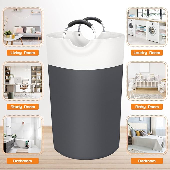 BlissTotes Laundry Basket, Laundry Hamper, Collapsible Laundry Baskets