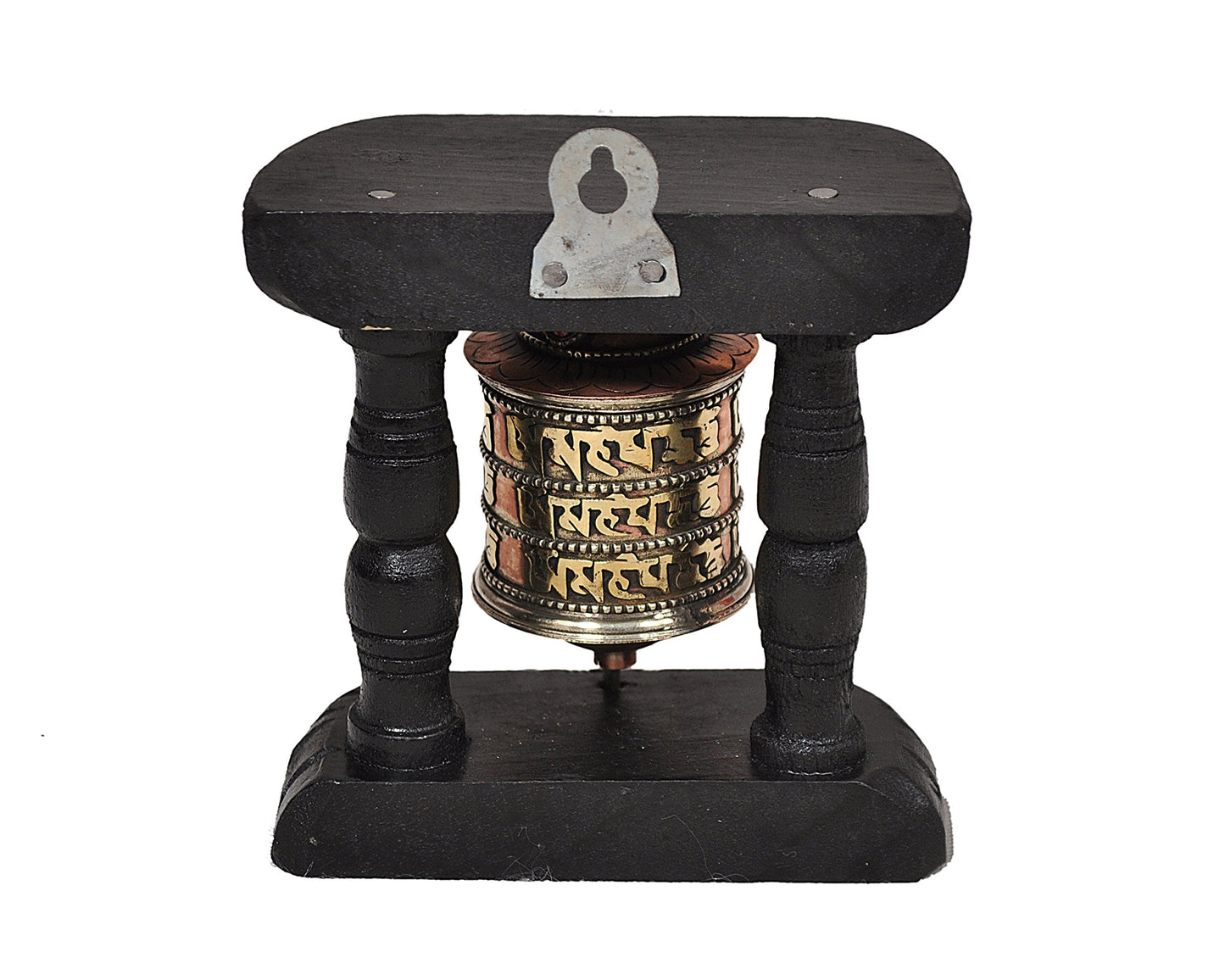 Kasthamandap Dharma Store Tibetan Hand Craving Om Mani Padme Hum Wall Hanging Prayer Wheel