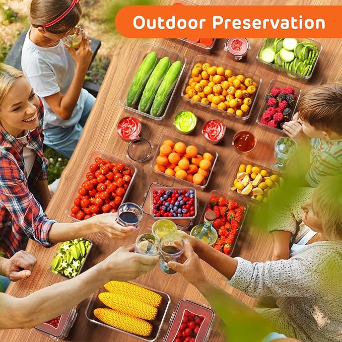 44 PCS Food Storage Container