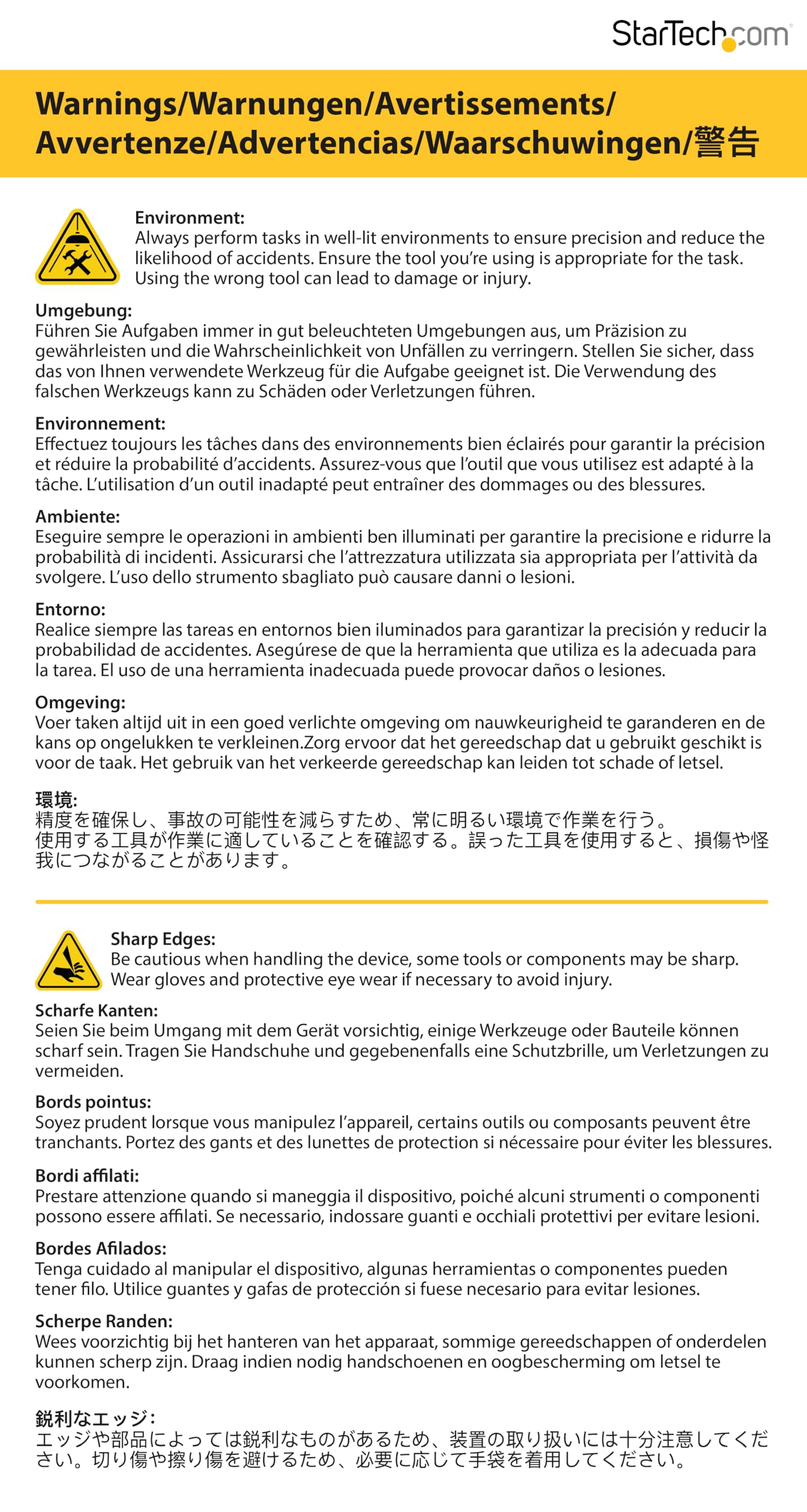 StarTech.com 24x27.5-Inch Desktop Anti-Static Mat M3013 (Beige)