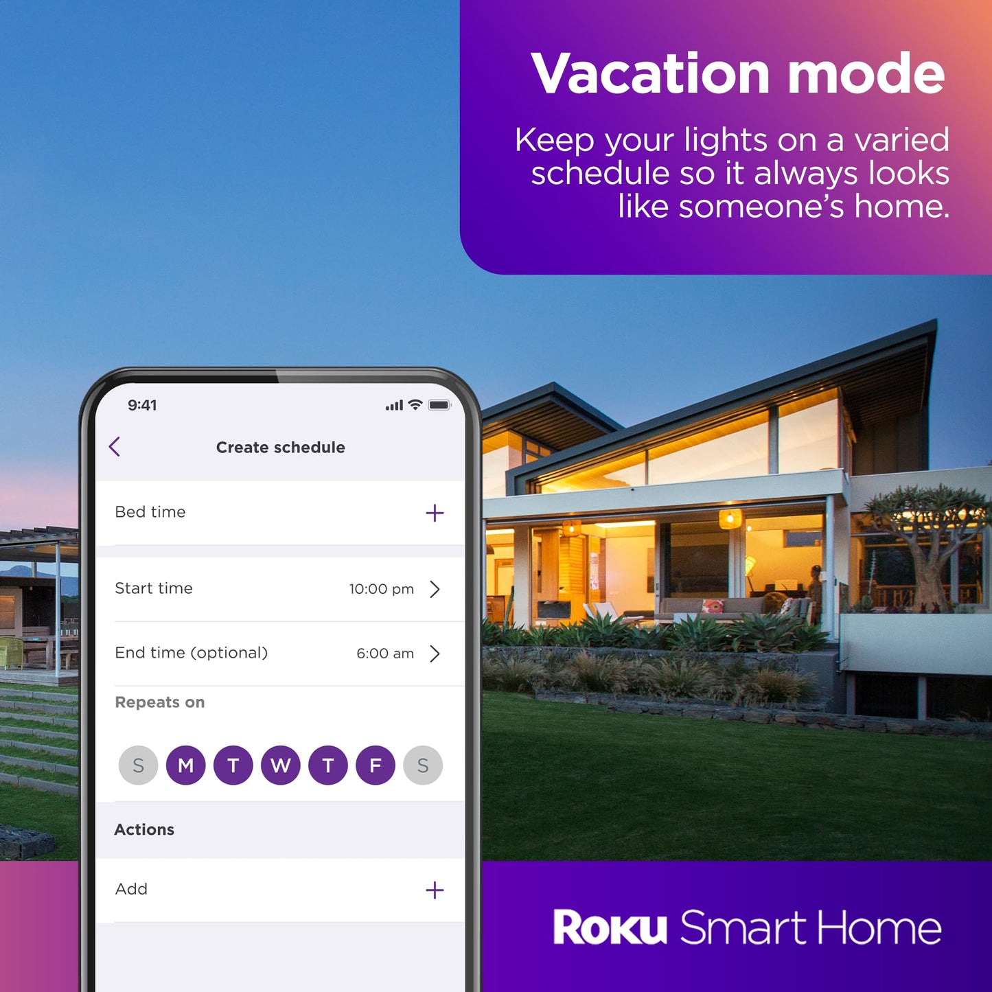 Roku Smart Light Bulbs (White, 4-Pack) - Dimmable A19 Lightbulbs with Adjustable Brightness & Temperature - WiFi Smart Bulbs Works Voice, Alexa & Google Assistant, No Hub Required