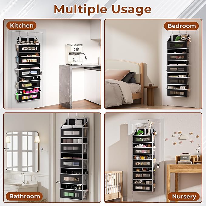 5-Tier Over The Door Storage Organizer