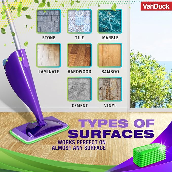 VanDuck Reusable Mop Pads Compatible