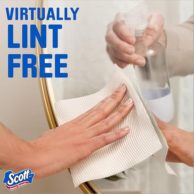Scott Paper Towels, Choose-A-Sheet, 30 Double Rolls = 60 Regular Rolls