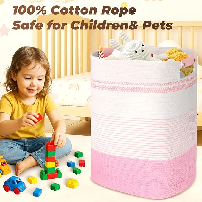 Laundry Basket with Handles