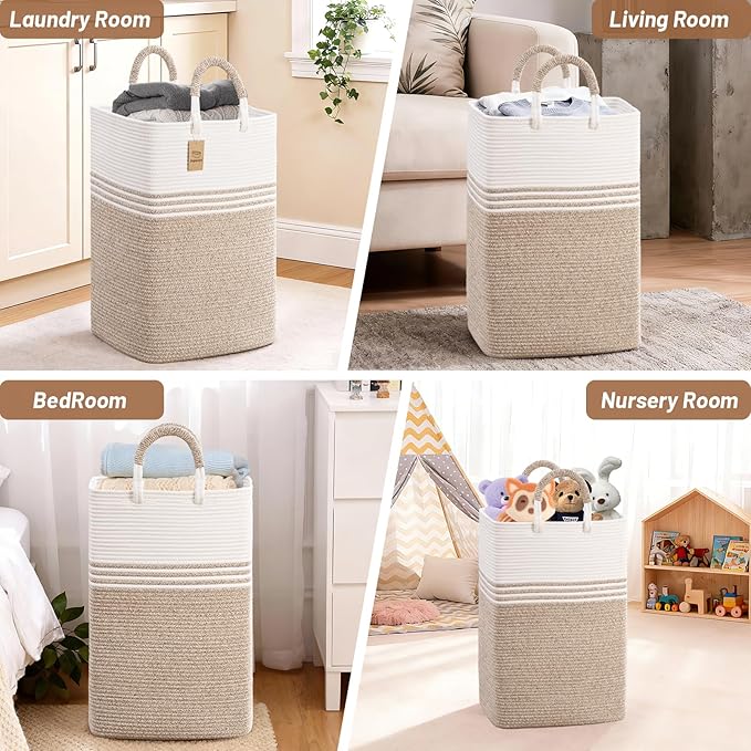 Laundry Basket Hamper, Blanket Storage, Dirty Clothes Hamper