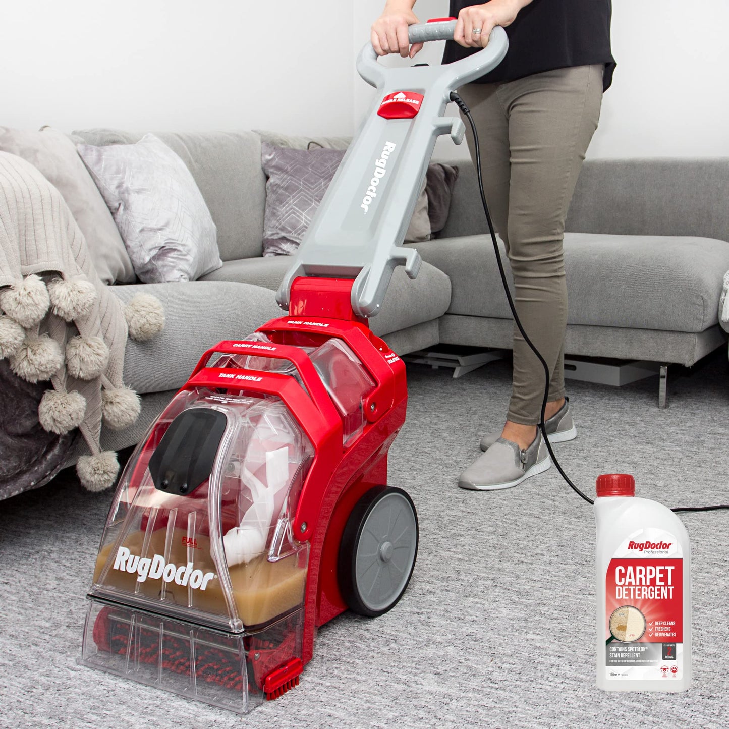 Rug Doctor Carpet Detergent with SpotBlok, 1 Litre