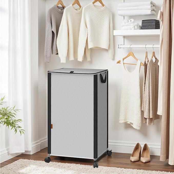 STORAGE MANIAC Rolling Laundry Hamper