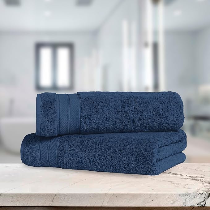 Elegant Comfort Three Line Popcorn Towel Set