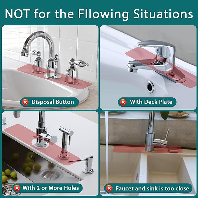 Faucet Mat for Kitchen Sink