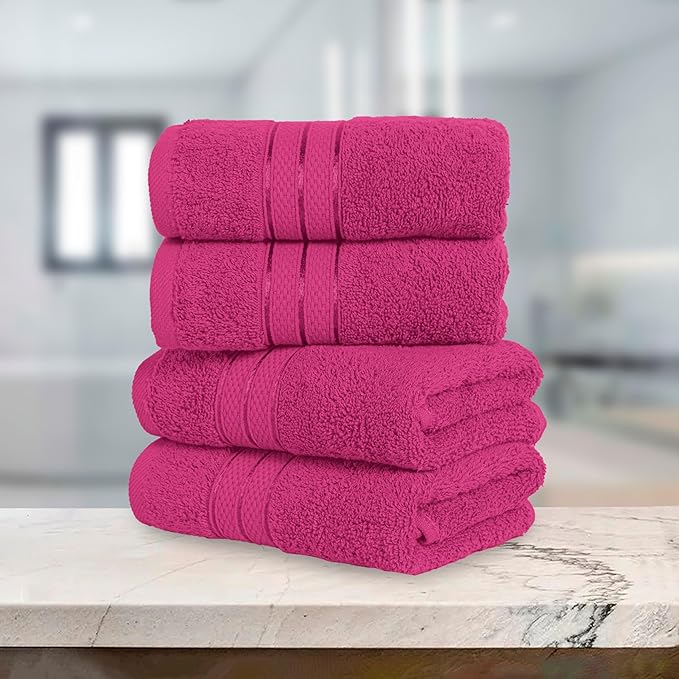 Elegant Comfort Three Line Popcorn Towel Set